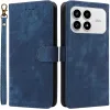 Phonesta Vintage Skin Book Wallet Klapphülle für Xiaomi Poco F8 Pro - Blau