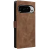 Phonesta Vintage Skin Book Wallet Klapphülle für Google Pixel 10 Pro XL - Braun 8