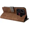 Phonesta Vintage Skin Book Wallet Klapphülle für Oppo Find X9 Pro - Braun 4