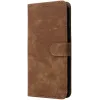 Phonesta Vintage Skin Book Wallet Klapphülle für Oppo Find X9 Pro - Braun 6