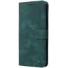 Phonesta Vintage Skin Book Wallet Klapphülle für Oppo Find X9 Pro - Grün 6