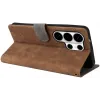 Phonesta Vintage Skin Book Wallet Klapphülle für Samsung Galaxy S26 Ultra - Braun 3