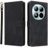 Phonesta Vintage Skin Book Wallet Klapphülle für Xiaomi Redmi Note 15 Pro 4G - Schwarz 0