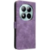 Phonesta Vintage Skin Book Wallet Klapphülle für Xiaomi Redmi Note 15 Pro 5G - Lila 7