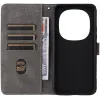 Phonesta Vintage Skin Book Wallet Klapphülle für Xiaomi Redmi Note 15 Pro 5G - Schwarz 2