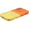 Phonesta Wavy Gradient Silikon Back Cover Hülle für Apple iPhone 16 Plus - Orange/Gelb 5