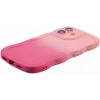 Phonesta Wavy Gradient Silikon Back Cover Hülle für Apple iPhone 16 Plus - Rosa 5