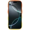 Phonesta Wavy Gradient Silikon Back Cover Hülle für Apple iPhone 16 Pro - Orange/Gelb 3