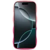 Phonesta Wavy Gradient Silikon Back Cover Hülle für Apple iPhone 16 Pro Max - Rosa 3