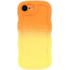 Phonesta Wavy Gradient Silikon Back Cover Hülle für Apple iPhone 17e/16e - Orange/Gelb