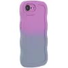Phonesta Wavy Gradient Silikon Back Cover Hülle für Apple iPhone 17e/16e - Lila 2