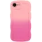 Phonesta Wavy Gradient Silikon Back Cover Hülle für Apple iPhone 17e/16e - Rosa