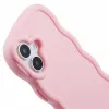 Phonesta Wavy Silikon Back Cover Hülle für Apple iPhone 16 Plus - Rosa 6