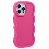 Phonesta Wavy Silikon Back Cover Hülle für Apple iPhone 16 Pro - Hot Pink 2