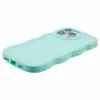 Phonesta Wavy Silikon Back Cover Hülle für Apple iPhone 16 Pro - Minzgrün 5