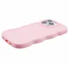 Phonesta Wavy Silikon Back Cover Hülle für Apple iPhone 16 Pro - Rosa 5