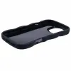 Phonesta Wavy Silikon Back Cover Hülle für Apple iPhone 16 Pro - Schwarz 4