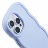 Phonesta Wavy Silikon Back Cover Hülle für Apple iPhone 16 Pro Max - Lila 6