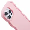 Phonesta Wavy Silikon Back Cover Hülle für Apple iPhone 16 Pro Max - Rosa 6