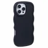 Phonesta Wavy Silikon Back Cover Hülle für Apple iPhone 16 Pro Max - Schwarz 2