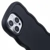 Phonesta Wavy Silikon Back Cover Hülle für Apple iPhone 16 Pro Max - Schwarz 6