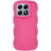Phonesta Wavy Silikon Back Cover Hülle für Xiaomi 14T Pro - Hot Pink