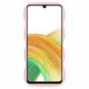 Phonesta Wavy Silikon Back Cover Hülle für Samsung Galaxy A16 - Rosa 2