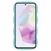 Phonesta Wavy Silikon Back Cover Hülle für Samsung Galaxy A36/A56 - Minzgrün 2