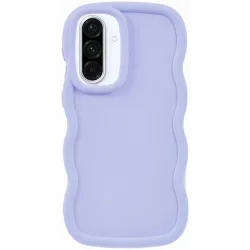 Phonesta Wavy Silikon Back Cover Hülle für Samsung Galaxy A36/A56 - Lila