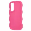 Phonesta Wavy Silikon Back Cover Hülle für Samsung Galaxy S24 FE - Hot Pink 3