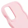 Phonesta Wavy Silikon Back Cover Hülle für Samsung Galaxy S25/S24 - Rosa 6