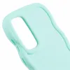 Phonesta Wavy Silikon Back Cover Hülle für Samsung Galaxy S25 Plus/S24 Plus - Minzgrün 6