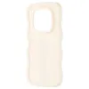 Phonesta Wavy Silikon Back Cover Hülle für Xiaomi Redmi Note 14 Pro 4G - Beige 4