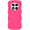 Phonesta Wavy Silikon Back Cover Hülle für Xiaomi Redmi Note 14 Pro 4G - Hot Pink