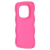 Phonesta Wavy Silikon Back Cover Hülle für Xiaomi Redmi Note 14 Pro 4G - Hot Pink 4