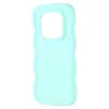 Phonesta Wavy Silikon Back Cover Hülle für Xiaomi Redmi Note 14 Pro 4G - Minzgrün 4