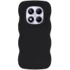 Phonesta Wavy Silikon Back Cover Hülle für Xiaomi Redmi Note 14 Pro 4G - Schwarz