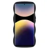 Phonesta Wavy Silikon Back Cover Hülle für Xiaomi Redmi Note 14 Pro 4G - Schwarz 2