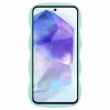 Phonesta Wavy Silikon Back Cover Hülle für Samsung Galaxy A15 4G/5G - Minzgrün 2