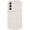 Phonesta Wavy Silikon Back Cover Hülle für Samsung Galaxy A55 - Beige