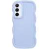 Phonesta Wavy Silikon Back Cover Hülle für Samsung Galaxy A55 - Lila