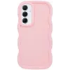 Phonesta Wavy Silikon Back Cover Hülle für Samsung Galaxy A55 - Rosa