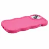 Phonesta Wavy Silikon Back Cover Hülle für Apple iPhone 15 - Hot Pink 5