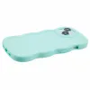 Phonesta Wavy Silikon Back Cover Hülle für Apple iPhone 15 - Minzgrün 5