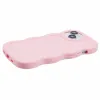 Phonesta Wavy Silikon Back Cover Hülle für Apple iPhone 15 - Rosa 5