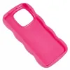 Phonesta Wavy Silikon Back Cover Hülle für Xiaomi Redmi Note 14 4G - Hot Pink 4