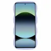 Phonesta Wavy Silikon Back Cover Hülle für Xiaomi Redmi Note 14 4G - Lila 2