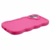 Phonesta Wavy Silikon Back Cover Hülle für Apple iPhone 17 - Hot Pink 5