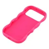 Phonesta Wavy Silikon Back Cover Hülle für Apple iPhone 17 Pro - Hot Pink 6