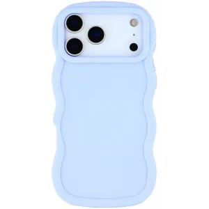 Phonesta Wavy Silikon Back Cover Hülle für Apple iPhone 17 Pro - Lila
